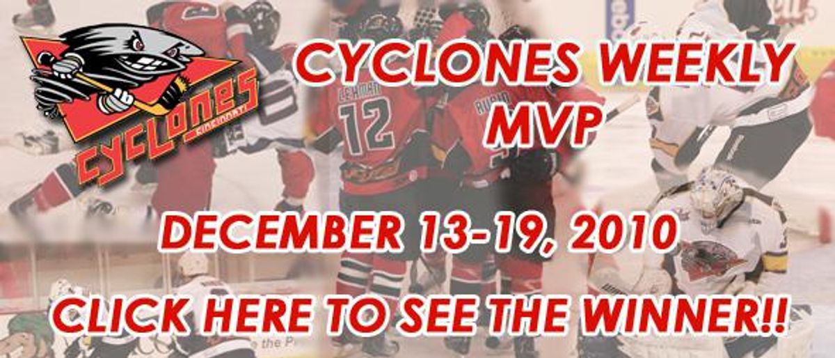 Your Cyclones MVP of the Week is.....