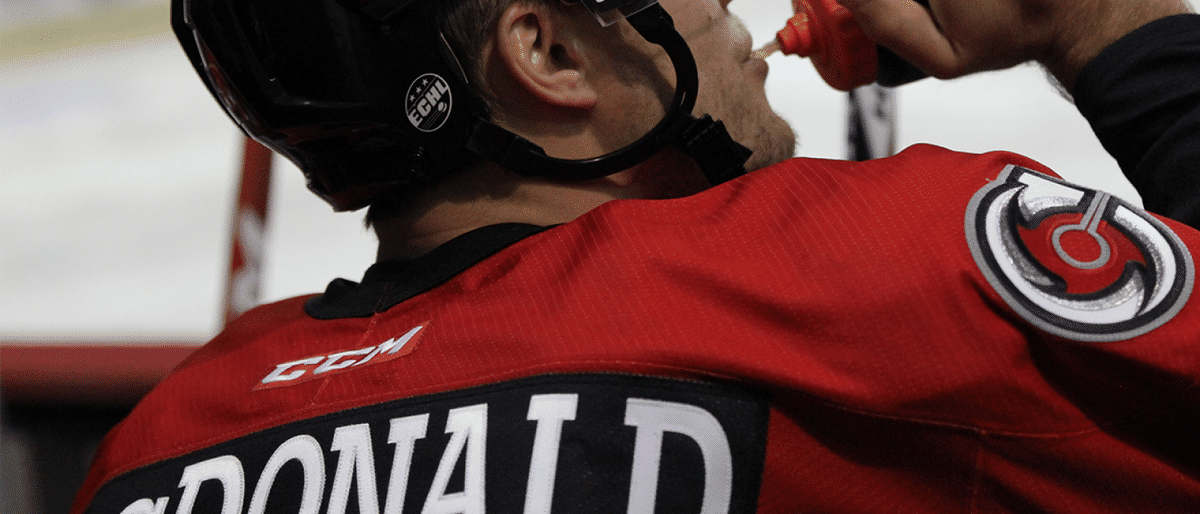 David MacDonald - Cincinnati Cyclones - 2014 ECHL Captains' Club
