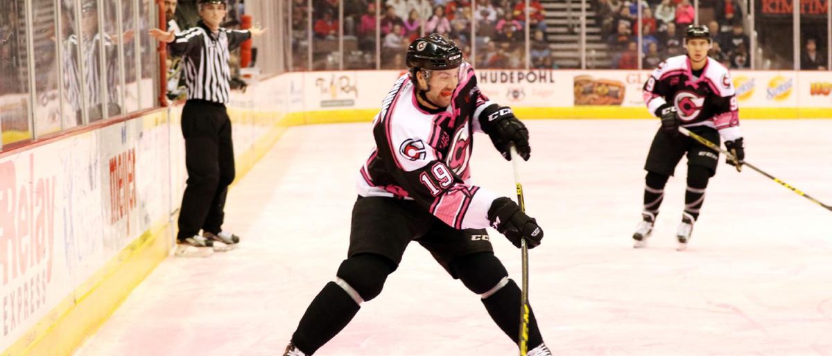 RECAP: DOWNING PLAYS OVERTIME HERO AT PINK IN THE RINK