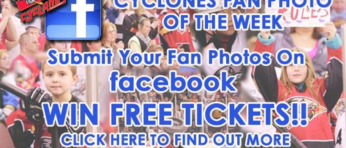 Turn your Facebook photos into FREE CYCLONES TICKETS!!