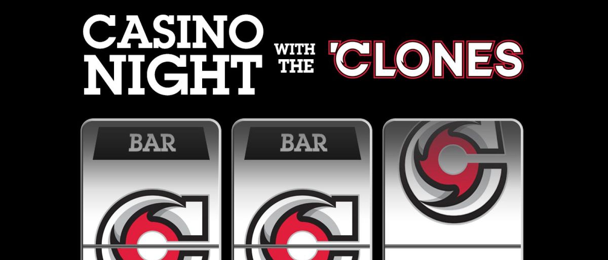 CYCLONES ANNOUNCE CASINO NIGHT WITH THE ‘CLONES
