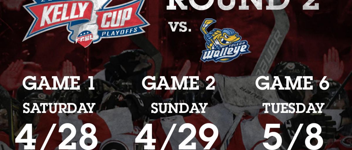 CYCLONES ANNOUNCE SECOND ROUND PLAYOFF DATES