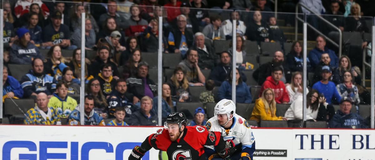 ODD GOAL LIFTS WALLEYE TO 3-2 OVERTIME WIN IN GAME ONE